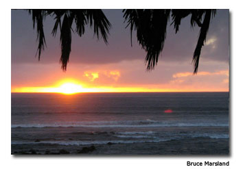Sunset in Hanga Roa