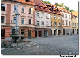 Ljubljana's Town Square