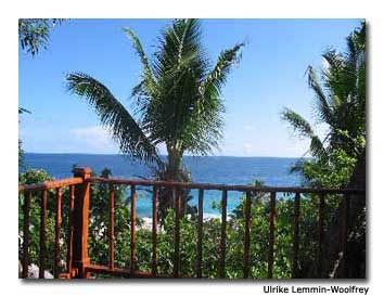 Visitors will enjoy the sweet sounds of robins and cardinals from their villa balconies.