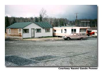A propane explosion destroyed the “cold house,” which was replaced by the Soldotna Emergency Services building.