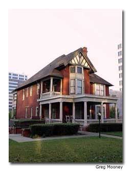 The Tudor Revival mansion at 990 Peachtree St. was once home to Pulitzer Prize-winning author Margaret Mitchell.