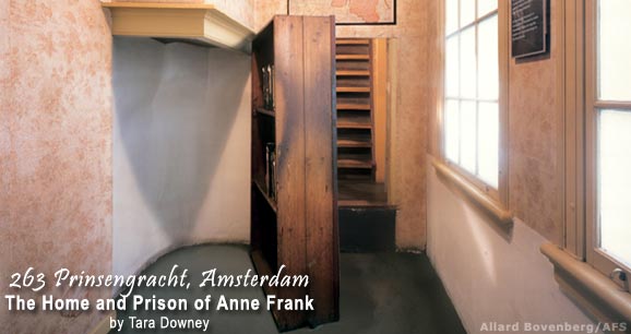 where anne frank used to live