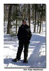 snowshoeing at Gatineau National Park