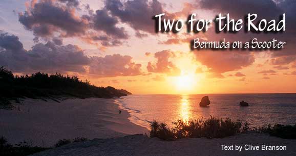 The sun sets on another beautiful day in Bermuda.