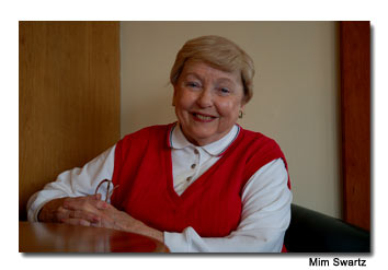 Bea Muller has lived in stateroom 4062 on the QE2 since January 2000.