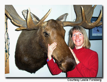 Senior Editor Leslie Forsberg went dog sledding and tasted moose meat during her trip to northern Alaska.