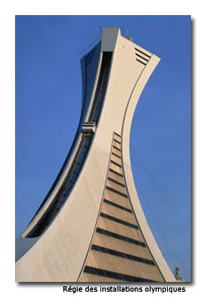 Montréal Tower at the Olympic Park 