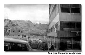 The writer's father enjoyed taking pictures of the Iraq countryside and culture while Kumudha and her family lived there.