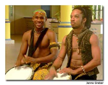 Drummers entertain the crowd at the Best of Jamaica Festival at Grand Lido Resort and Spa.