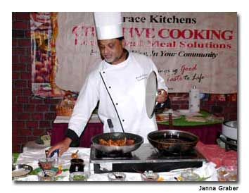 Chef Joseph Stephens cooks up a masterpiece at the