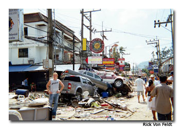 Destruction in Phuket