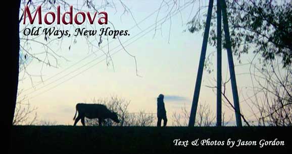 Most of the landscape of Moldova is devoted to agriculture.