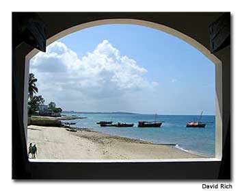 Visitors can enjoy beautiful views of sunny beaches while visiting Zanzibar.