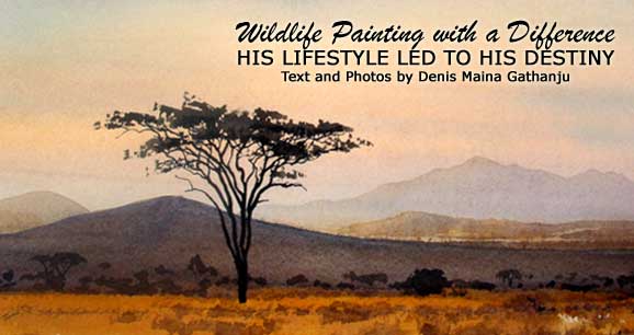 Wildlife Painting with a Difference