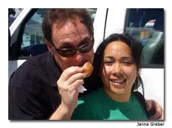 Matthew Gray and his partner, Keira Nagai, together lead visitors through the foods and streets of Honolulu.