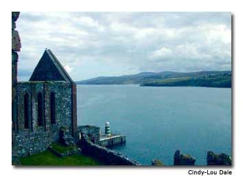 Peel Castle is recognized as the home of Moddey Dhoo, a ghostly black dog said to have scared a sentry to death.