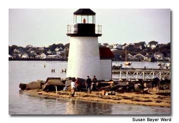 The Brant Point Lighthouse, on Nantucket Harbor, is America’s second-oldest light station.