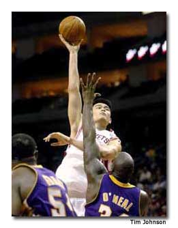 Yao Ming vs. Shaquille O'Neal