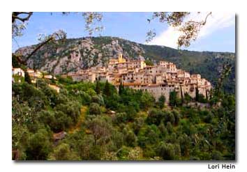 Peillon's majestic mountaintop setting is awe-inspiring. 
