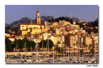 Situated on the Mediterranean, Menton is a good base from which to explore many of Provence's hill towns.