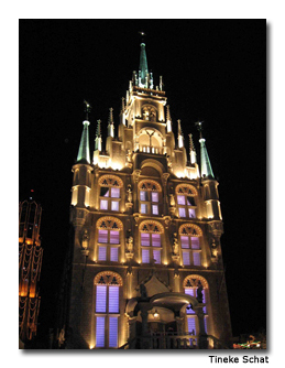 Lights and fireworks shows help the park come to life at night.  