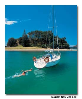Cruising in the Bay of Islands
