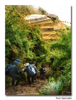 Steep Steps along the Inca Trail