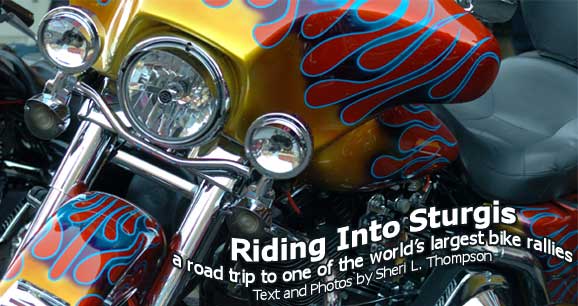 Riding into Sturgis