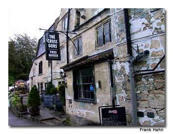 Cross Guns Pub, Bradford-on-Avon, England
