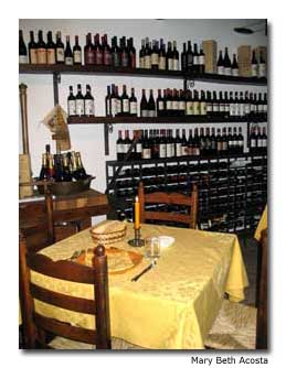 Wine Room at Fattoria di Vibio