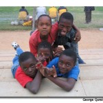 Boys in Zimbabwe