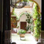 This courtyard view in Antequera,  Andalucia is a treat for the eyes. Photo by Deirdre O’Flynn