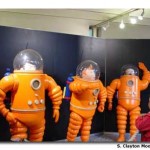 One of the world's most beloved cartoon characters, Tintin, reached the moon 19 years before Neil Armstrong, as portrayed in this statue at the CBBD Stripmuseum in Brussels.