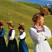 Back in 1617, this traditional costume helped defend an Austrian village. Photo by Bregenzerwald Tourismus