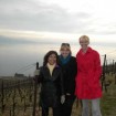 At the Alain Chollet winery overlooking Lake Geneva