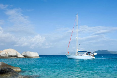 Sailing in the British Virgin Islands. Photo by BVI Tourism