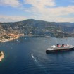 The Disney Magic drops anchor in Villefranche, France. Photo by Disney Cruise Line