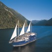 The Fiordland Navigator offers overnight cruises on Doubtful Sound in New Zealand. Photo by Real Journeys