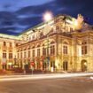 Vienna Opera House at Night