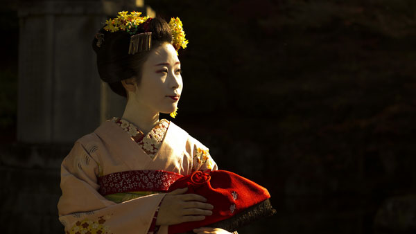 Geisha girl in Japan. Flickr/ Japanexperterna.se