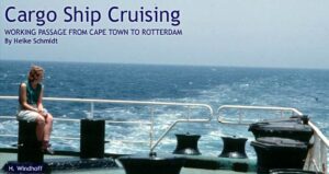 Cargo Ship Cruising: Working Passage from Cape Town to Rotterdam