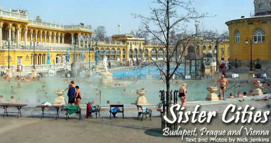 Budapest’s Széchenyi Geothermal Baths are one of the largest in all of Europe. 