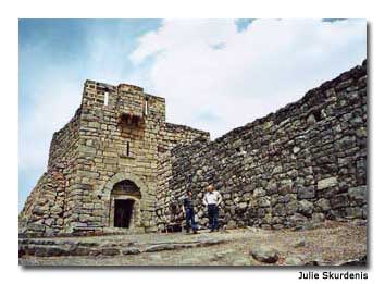 Lawrence of Arabia lived in a room over the main entrance of Azraq.