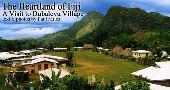 Dubalevu Village sits alongside the Sigatoka River.