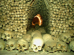 Skeletons of Sedlec. Flickr/michael 7601