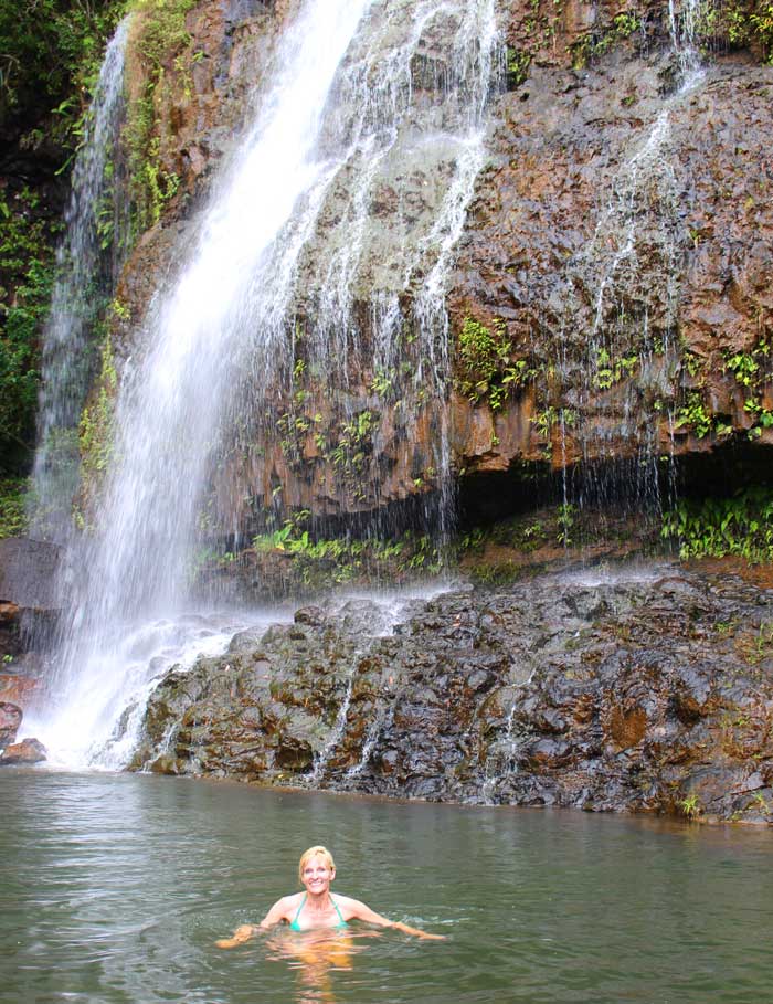 Waterfalls in Kauai