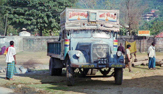 Traveling through Nepal was an adventure. 