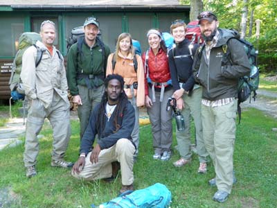 HIkers on the Appalachian Trail