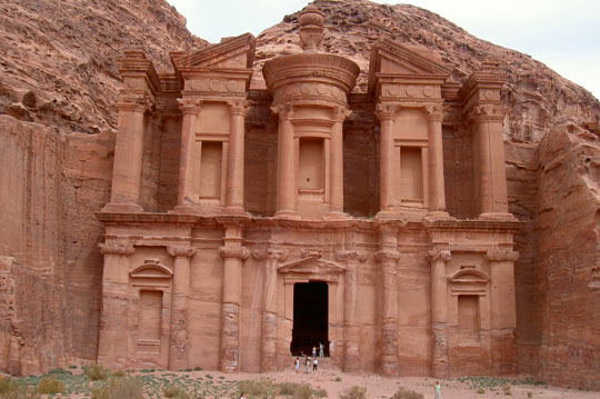 The Ad-Deir Monastery of Petra is well worth the climb. 