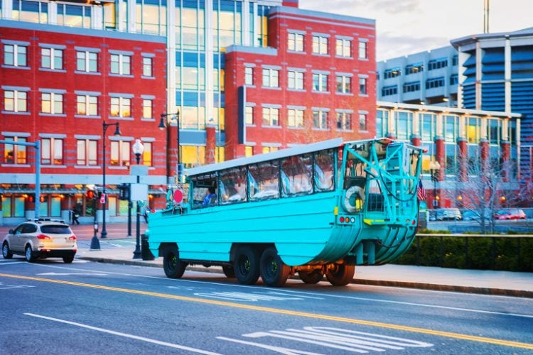 Boston Family fun on a unique Duck Tour